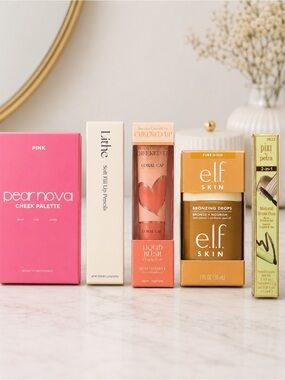 Makeup Bundle e.l.f. Pixi Pear Nova Lithe Beauty Creations NEW 5pc